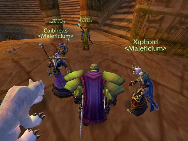 Maleficium has finally gathered.  Although we'd like to see more.