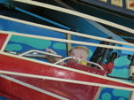 Frodo enjoyed the carnival rides with his cousins.