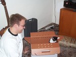 Nokie's first day at the Homestarmy